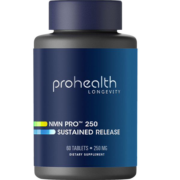 NMN Pro 250™ Sustained Release - Uthever® NMN, 250 mg, 60 tabs - Living Machine™