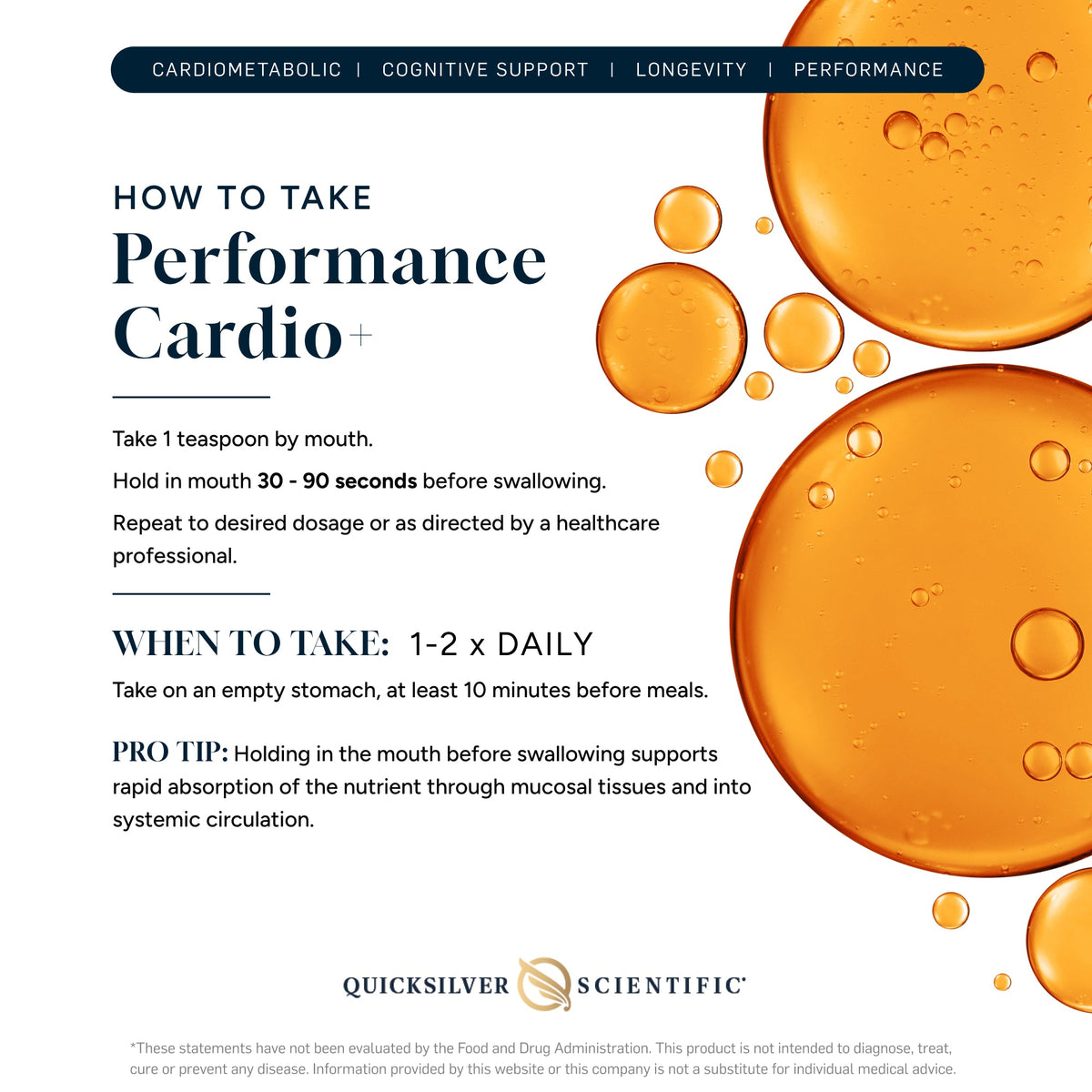 Quicksilver Scientific Performance Cardio+ — view 3