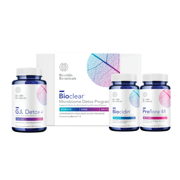 Biocidin Botanicals - Bioclear™ Microbiome Detox Program with Biocidin® Capsules