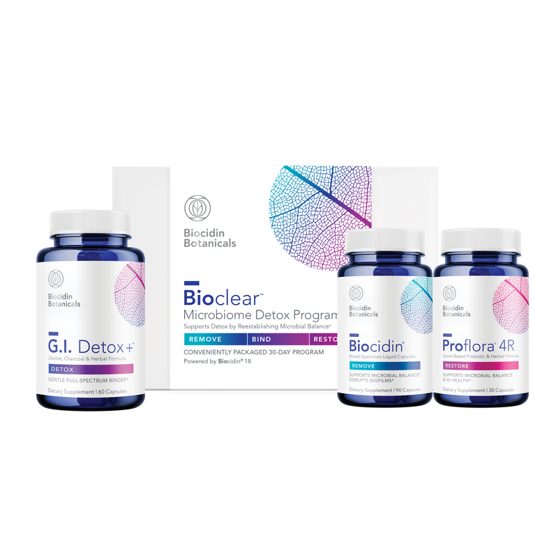 Biocidin Botanicals - Bioclear™ Microbiome Detox Program with Biocidin® Capsules