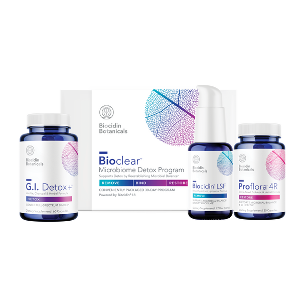 Biocidin Botanicals - Bioclear™ Microbiome Detox Program with Biocidin® LSF