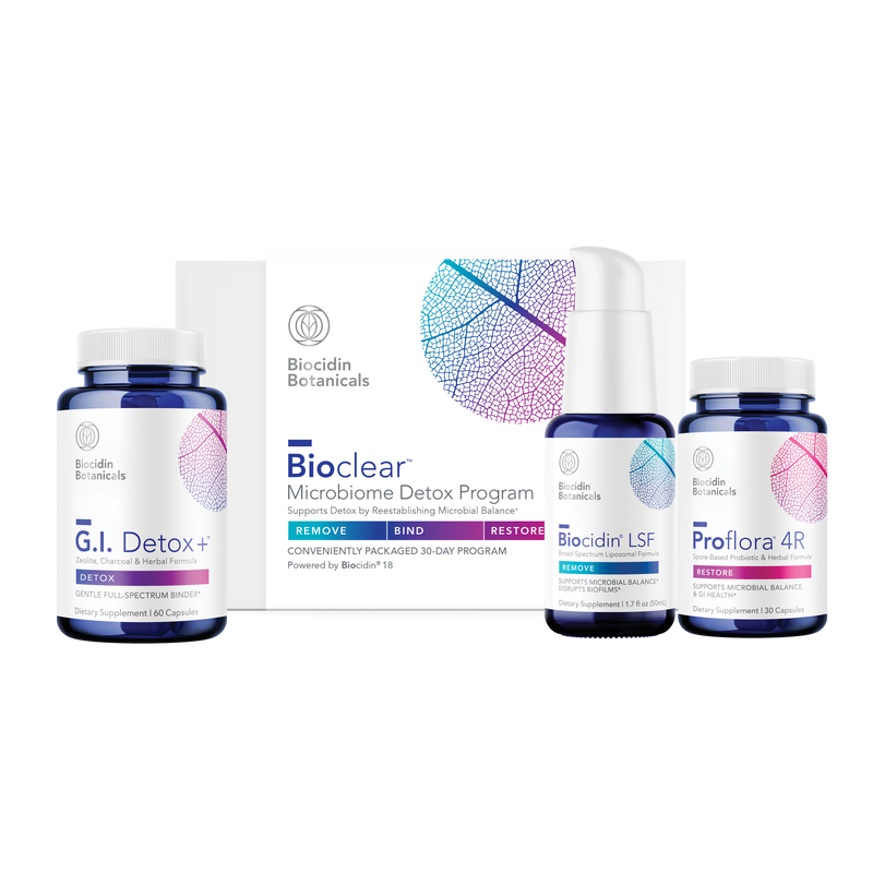 Biocidin Botanicals - Bioclear™ Microbiome Detox Program with Biocidin® LSF