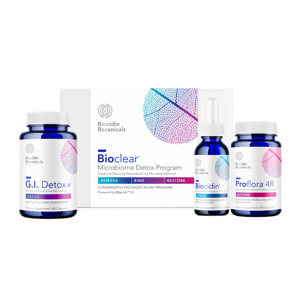 Biocidin Botanicals - Bioclear™ Microbiome Detox Program with Biocidin® Liquid