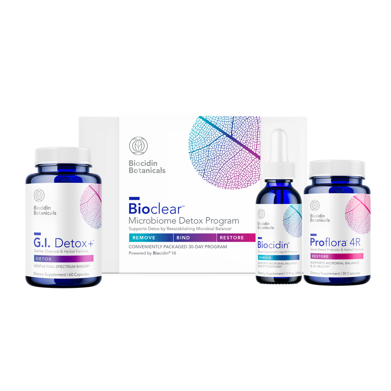 Biocidin Botanicals - Bioclear™ Microbiome Detox Program with Biocidin® Liquid