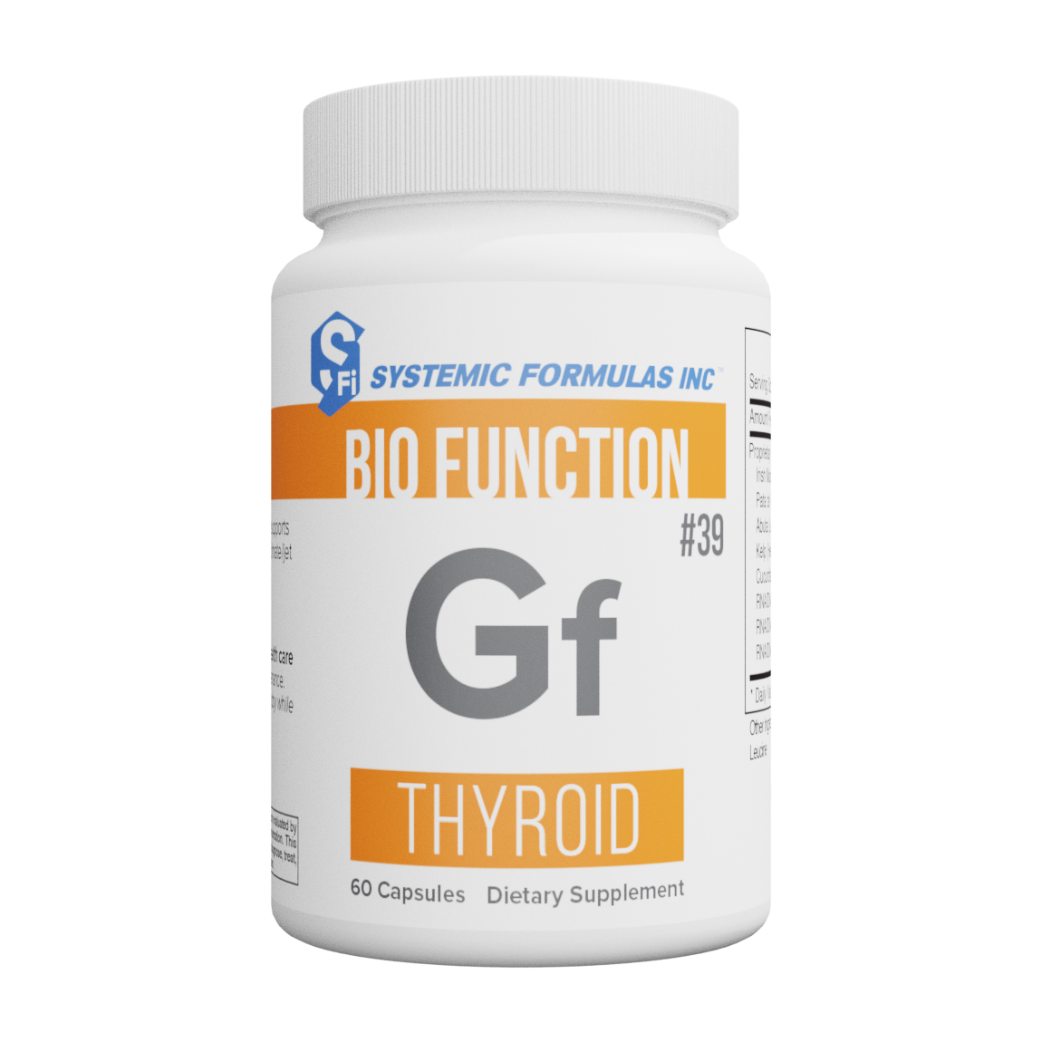 Systemic Formulas - Gf – Thyroid — Systemic Formulas supplement