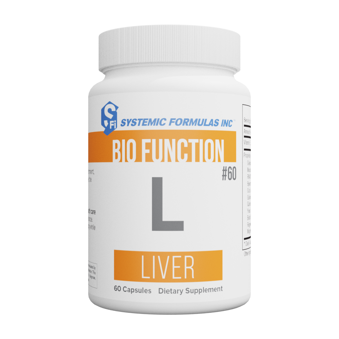 Systemic Formulas - L – Liver — Systemic Formulas supplement