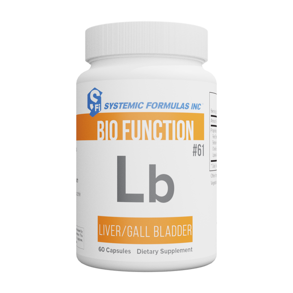Systemic Formulas - Lb – Liver/Gallbladder