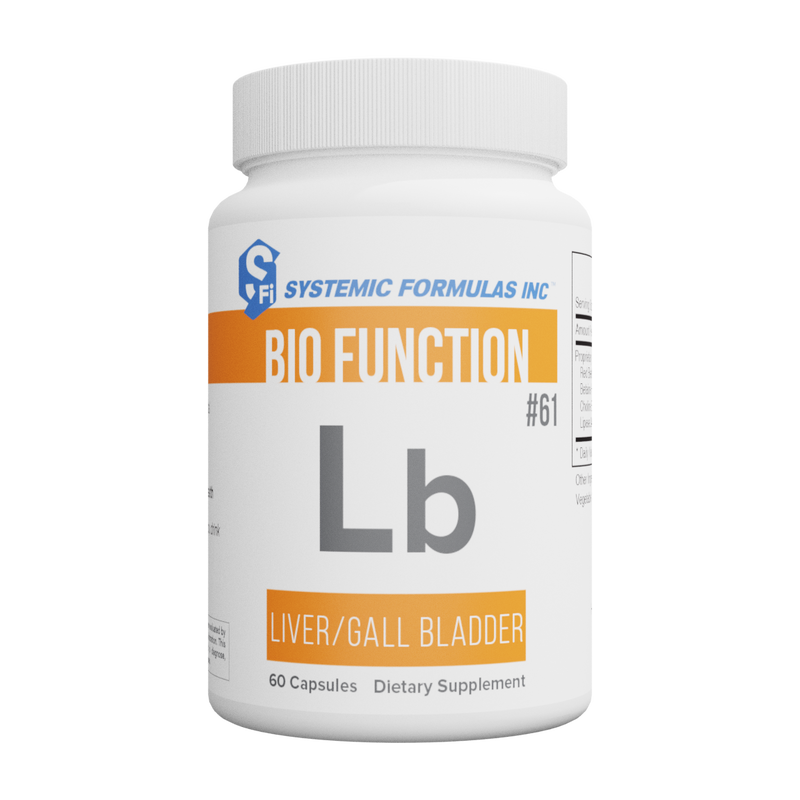 Systemic Formulas - Lb – Liver/Gallbladder