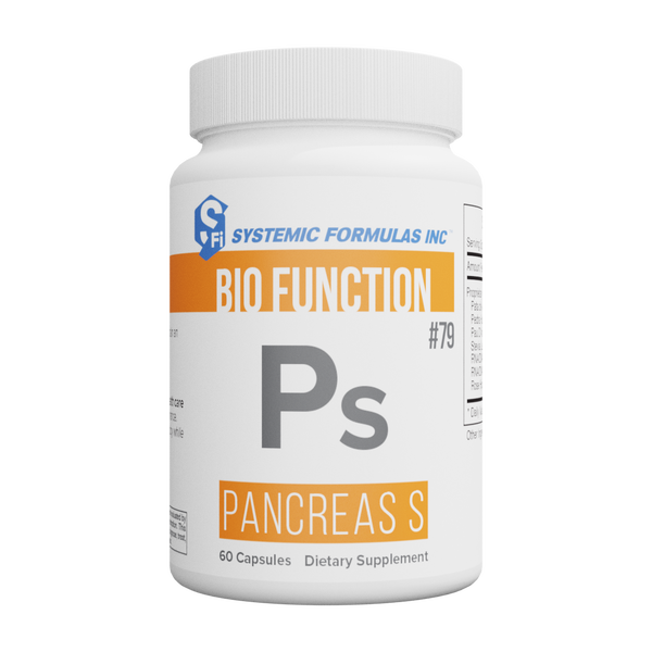 Systemic Formulas - Ps – Pancreas S