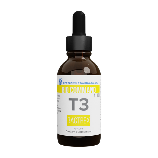 Systemic Formulas - T3 – Bactrex Tincture