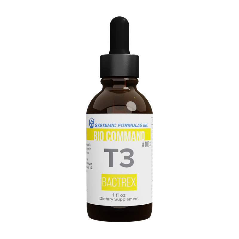 Systemic Formulas - T3 – Bactrex Tincture
