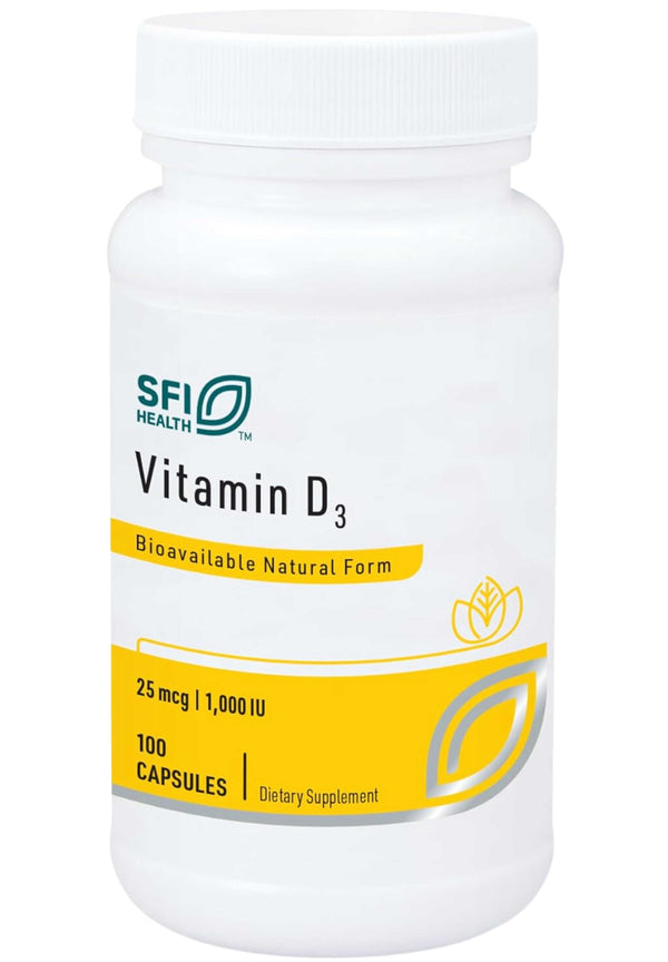 Klaire Labs/SFI Health - Vitamin D3 1000IU