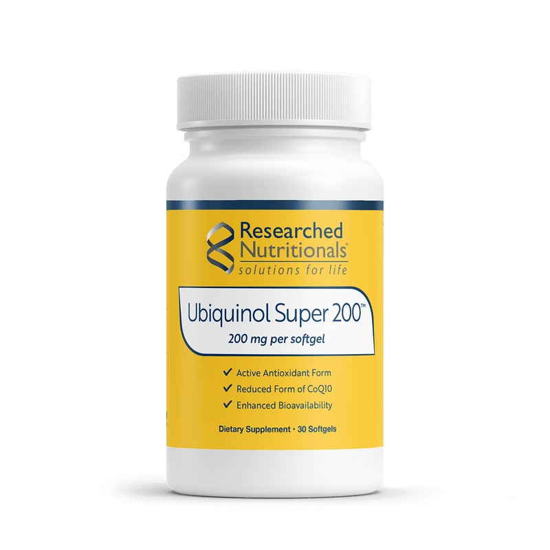Researched Nutritionals - Ubiquinol Super 200™