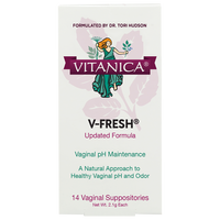 Vitanica - V-Fresh™ Vaginal pH Support Suppositories