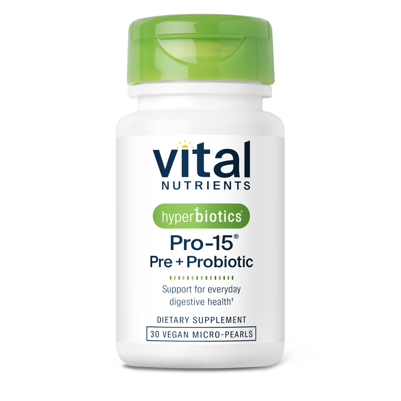 Vital Nutrients - Hyperbiotics Pro-15 Pre + Probiotic