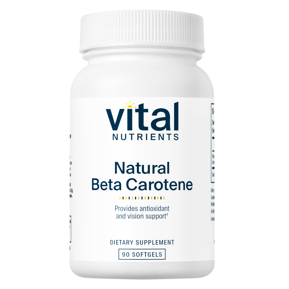 Vital Nutrients Natural Beta Carotene
