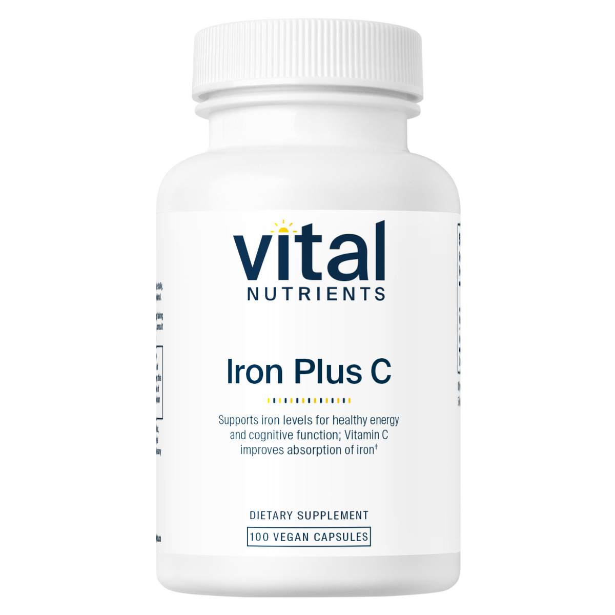 Vital Nutrients Iron Plus C