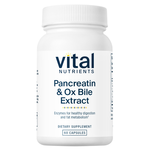 Vital Nutrients - Pancreatin & Ox Bile Extract