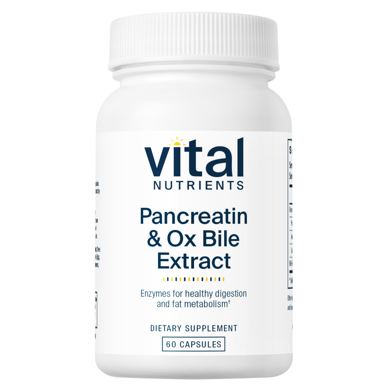 Vital Nutrients - Pancreatin and Ox Bile