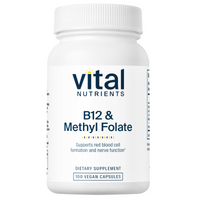 Vital Nutrients - B-12/Methyl Folate 1000mcg/800mcg
