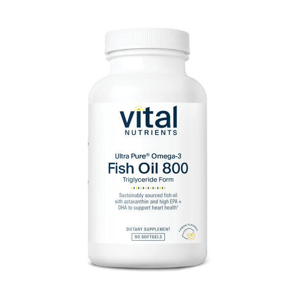 Vital Nutrients - Ultra Pure® Fish Oil 800