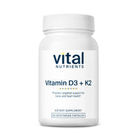 Vital Nutrients - Vitamin D3 + K2