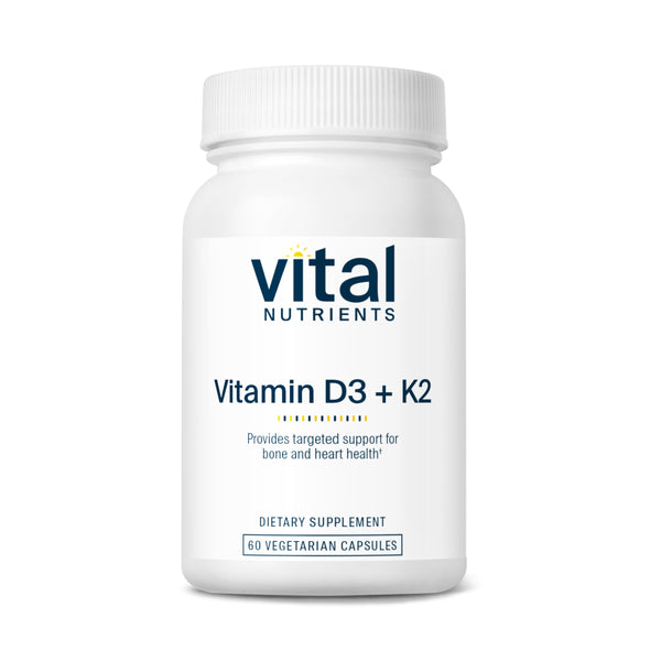 Vital Nutrients - Vitamin D3 + K2