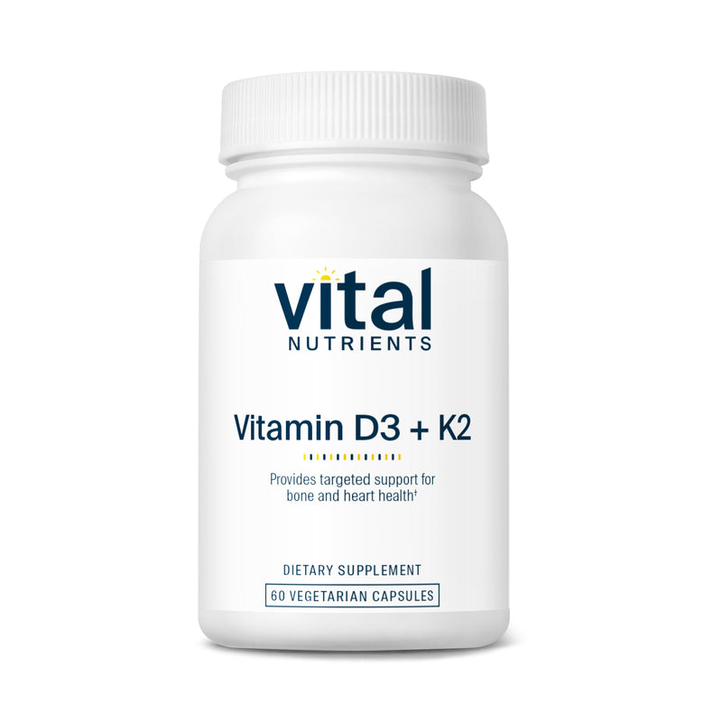 Vital Nutrients - Vitamin D3 + K2