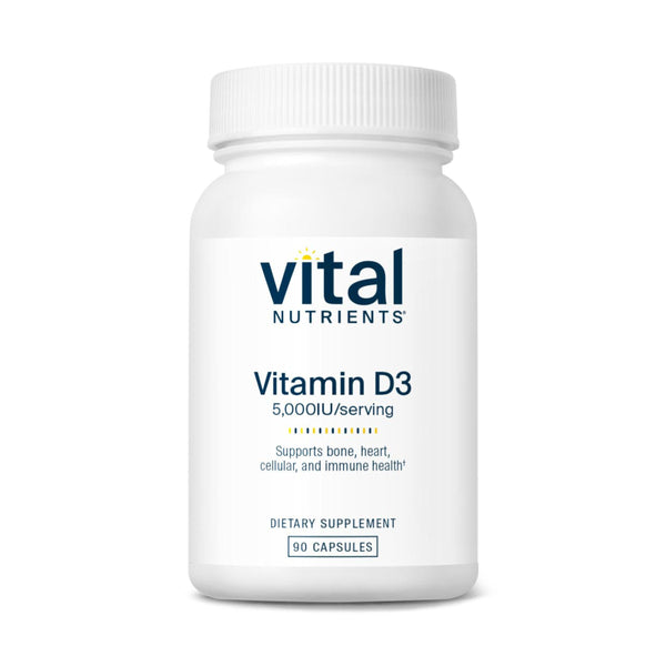 Vital Nutrients - Vitamin D3 5000IU