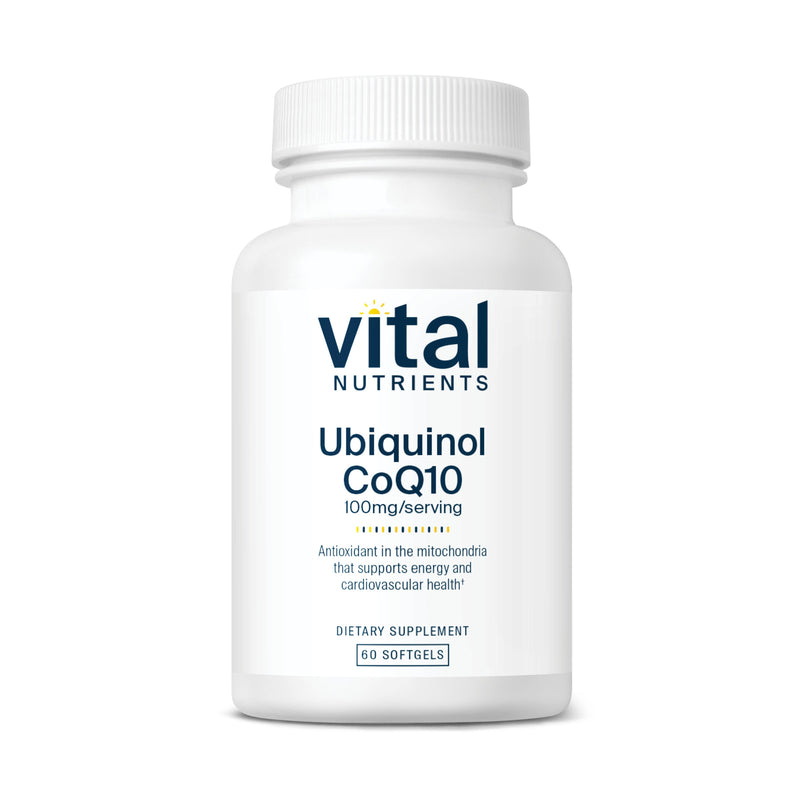 Vital Nutrients - Ubiquinol CoQ10 100mg