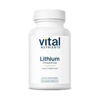 Vital Nutrients - Lithium (orotate) 20mg