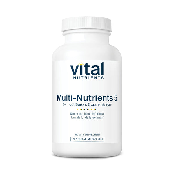 Vital Nutrients - Multi-Nutrients 5 Ultra Antioxidant Formula (Boron, Copper, and Iron Free)