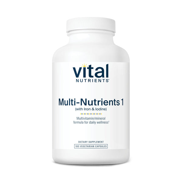 Vital Nutrients - Multi-Nutrients w/Iron and Iodine