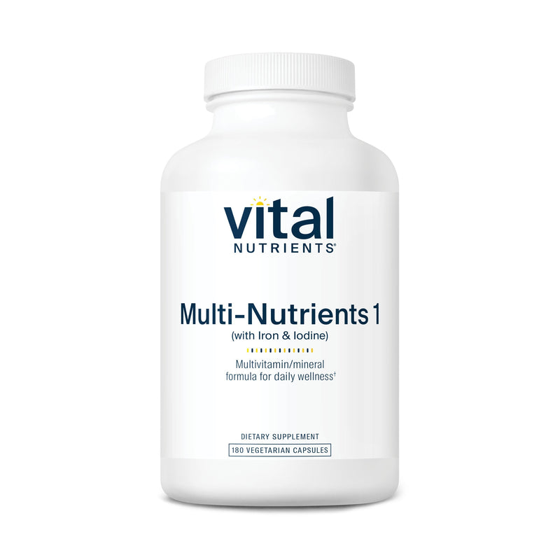 Vital Nutrients - Multi-Nutrients w/Iron and Iodine