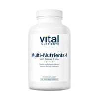 Vital Nutrients - Multi-Nutrients 4 Citrate/Malate Formula (with Copper & Iron)