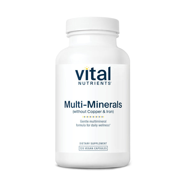 Vital Nutrients - Multi-Minerals Citrate/Malate Formula (No Copper or Iron)