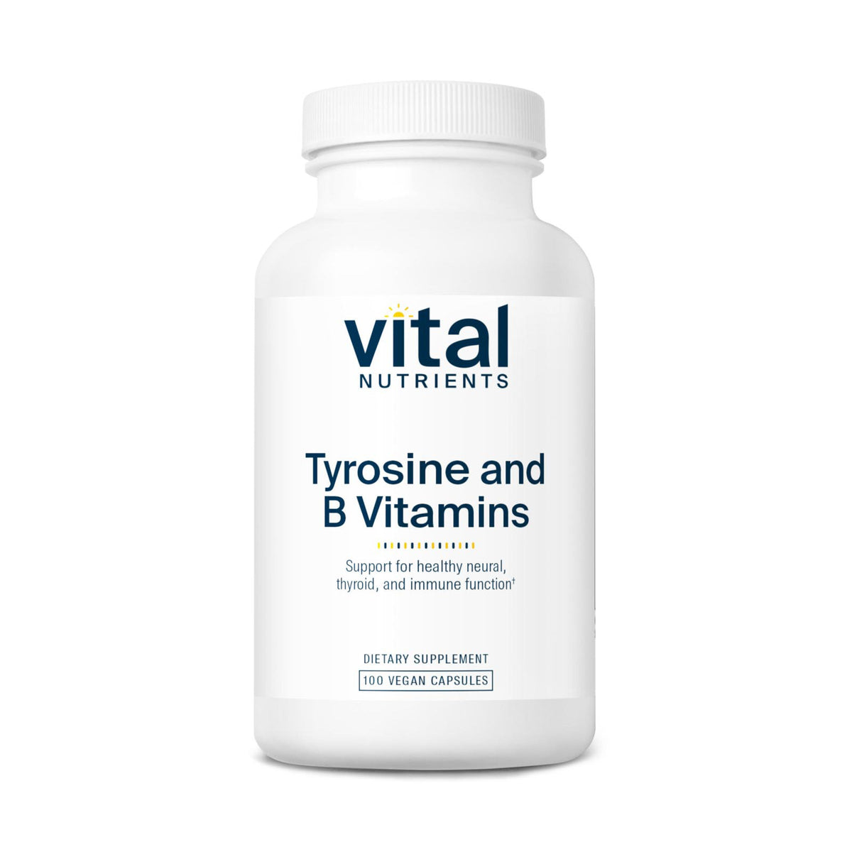 Vital Nutrients Tyrosine and B Vitamins