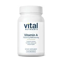 Vital Nutrients - Vitamin A 7500mcg RAE