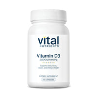 Vital Nutrients - Vitamin D3 2000IU VEG