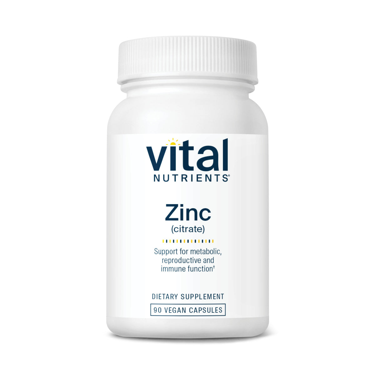 Vital Nutrients Zinc (Citrate) 30mg 90c