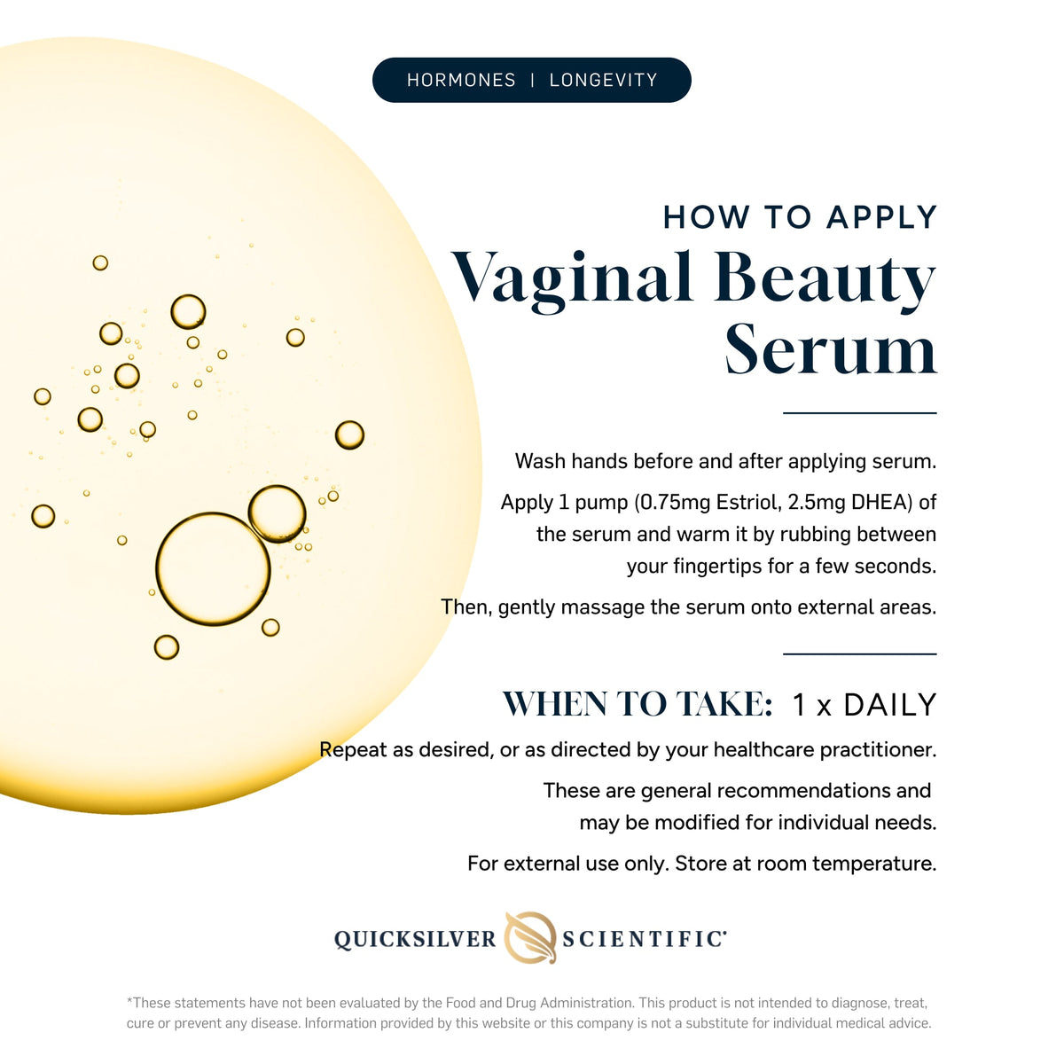 Quicksilver Scientific Vaginal Beauty Serum — view 3