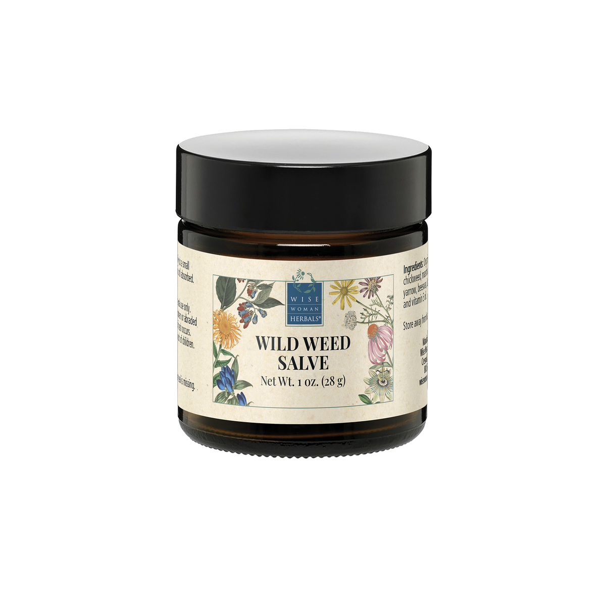 Wise Woman Herbals Wild Weed Salve 1 oz. — view 2