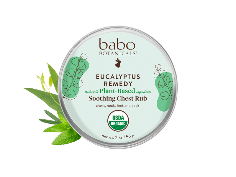 Babo Botanicals - Eucalyptus Remedy Soothing Chest Rub