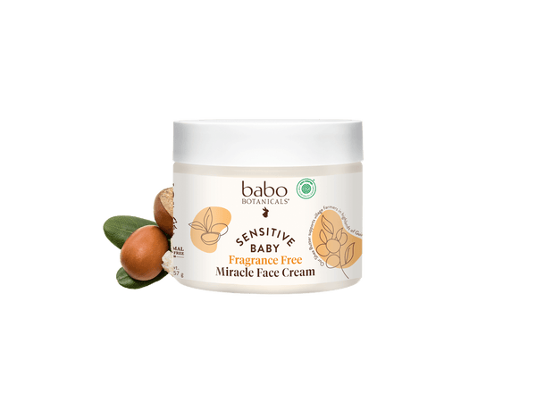 Babo Botanicals - Sensitive Baby Fragrance-Free Miracle Face Cream