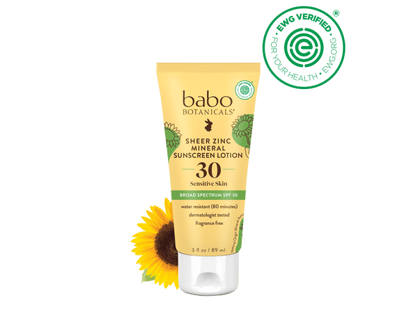 Babo Botanicals - Sheer Zinc Mineral Sunscreen Unscented
