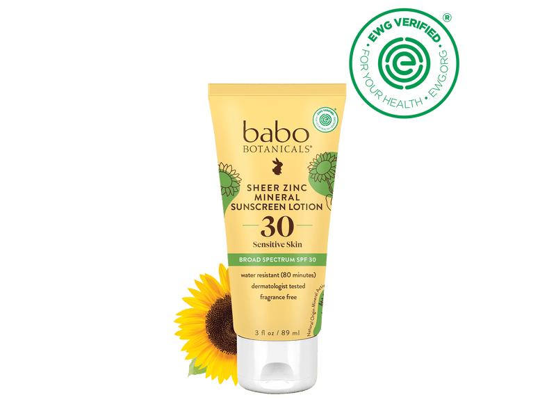 Babo Botanicals - Sheer Zinc Mineral Sunscreen Unscented
