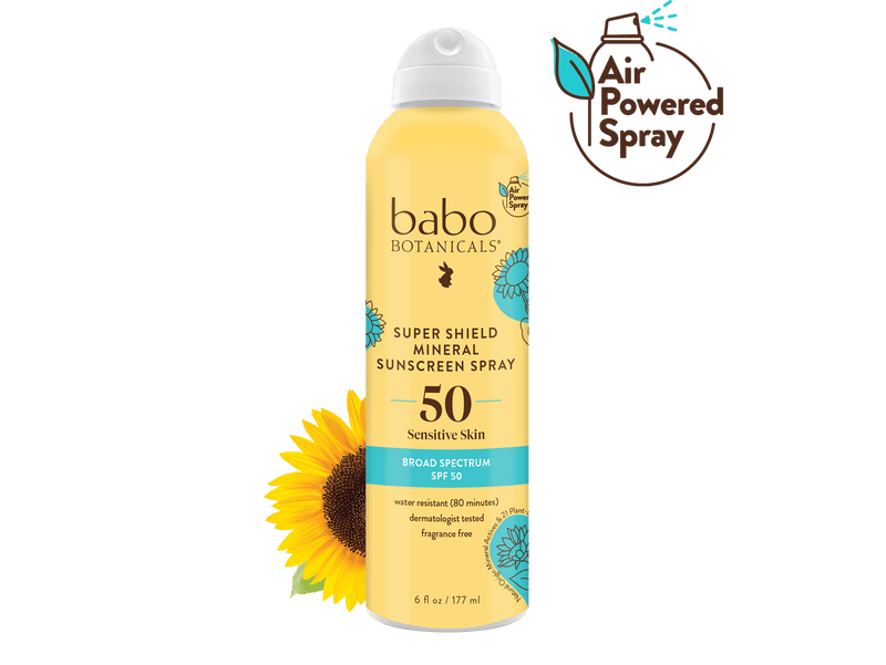 Babo Botanicals - Super Shield Mineral Sunscreen Spray SPF50