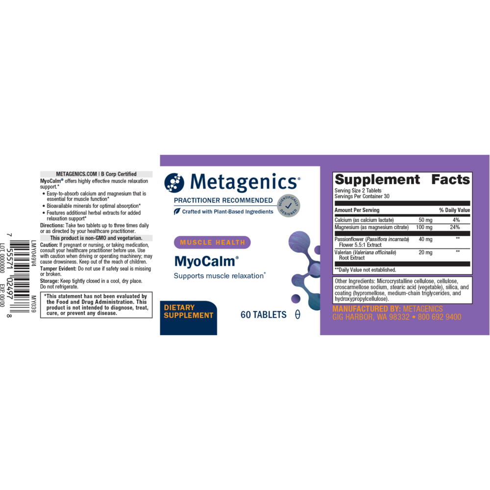 Metagenics MyoCalm® — view 2