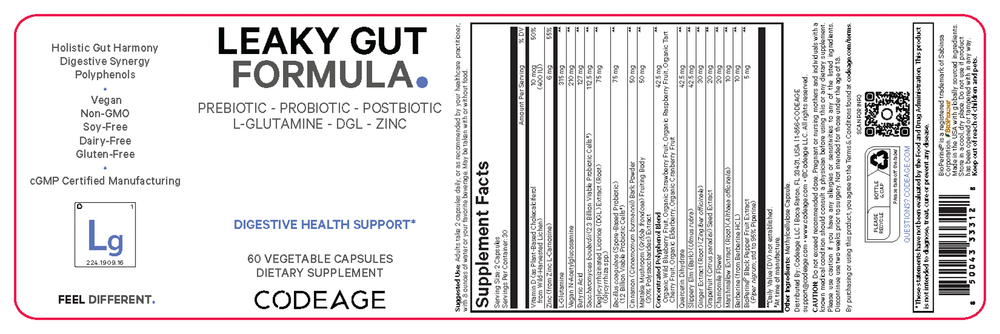 Codeage Leaky Gut Formula — view 2