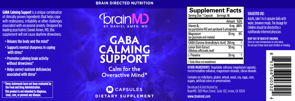 BrainMD GABA Calming Support — view 2
